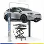 Preview: Ravaglioli 2 ​Säulen-​​​Hebebühne RAV KPX35EV